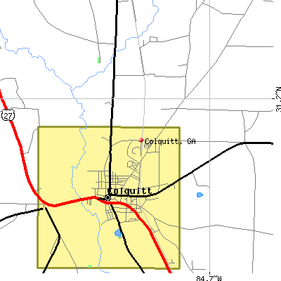Colquitt map