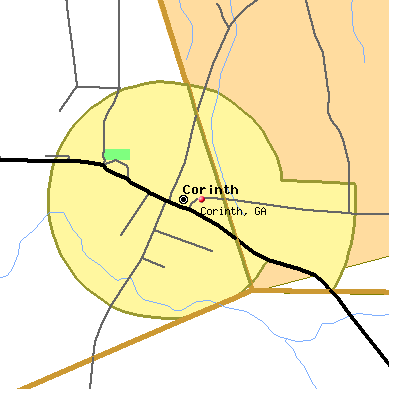 Corinth map
