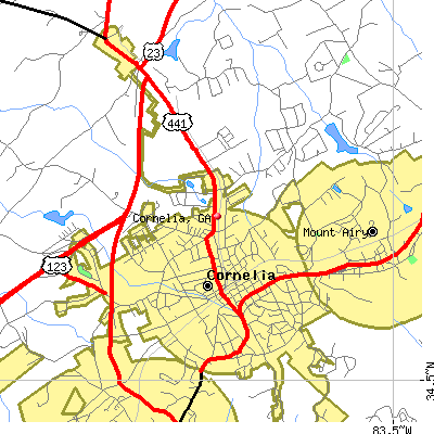 Cornelia map