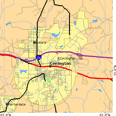 Covington map