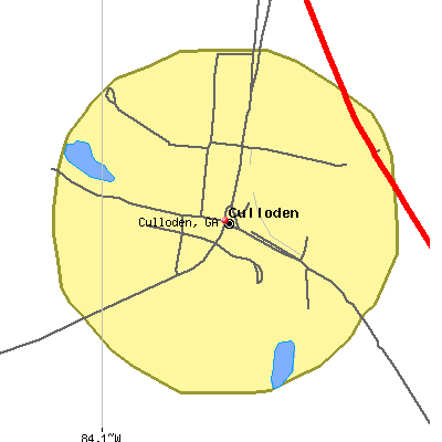 Culloden map
