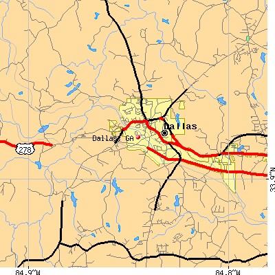 Dallas map