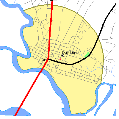 Darien map