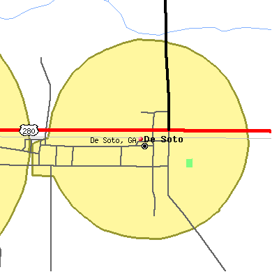 De Soto map