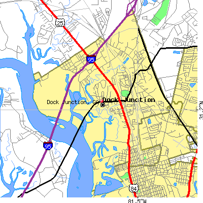 Dock Junction map