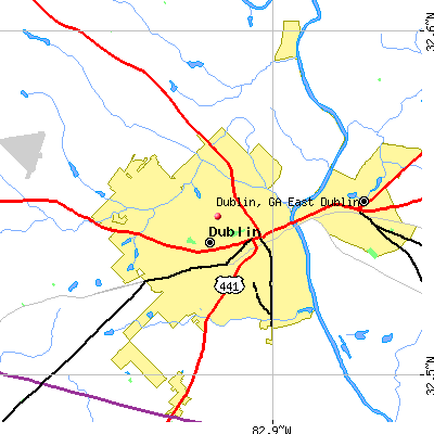 Dublin map