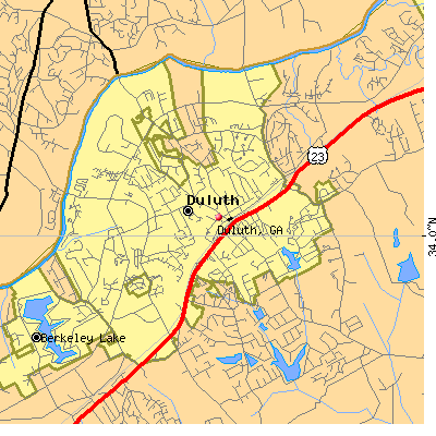 Duluth map