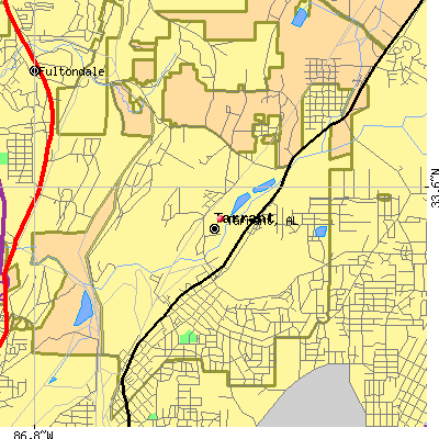 Tarrant map