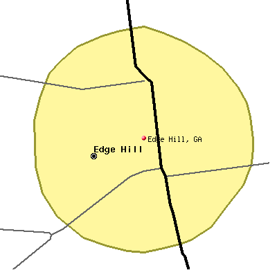 Edge Hill map