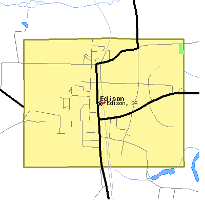 Edison map
