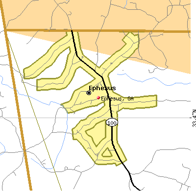 Ephesus map