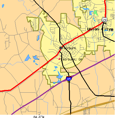 Fairburn map