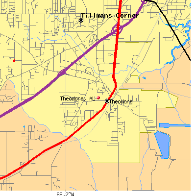 Theodore map