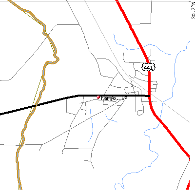 Fargo map