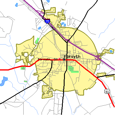 Forsyth map