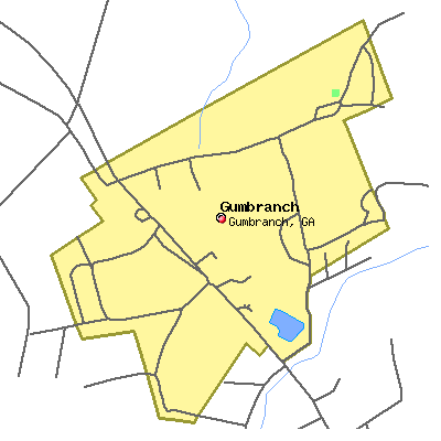 Gumbranch map