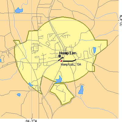 Hampton map