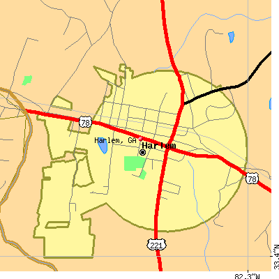 Harlem map