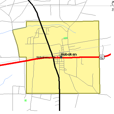 Hoboken map