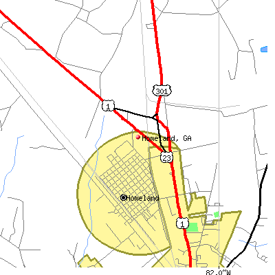 Homeland map