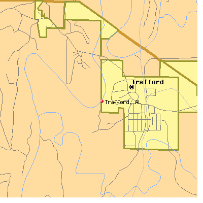 Trafford map