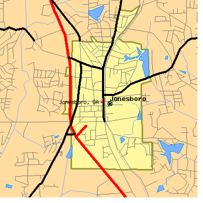 Jonesboro map
