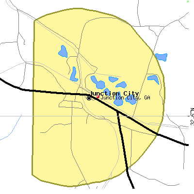 Junction City map