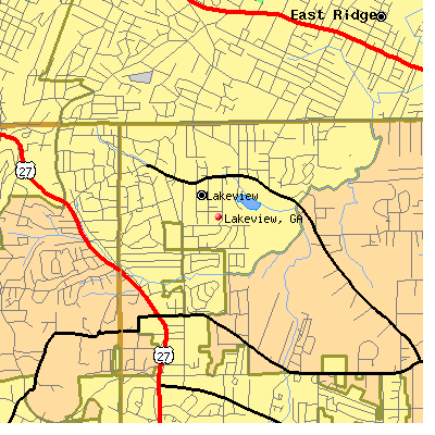 Lakeview map