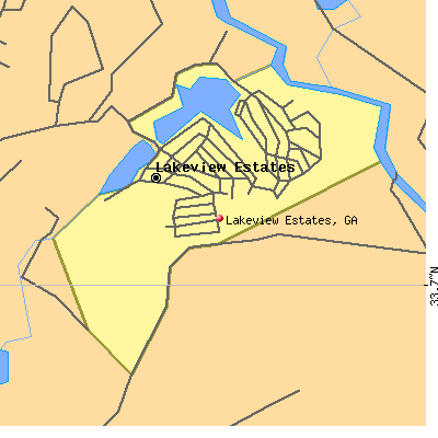 Lakeview Estates map