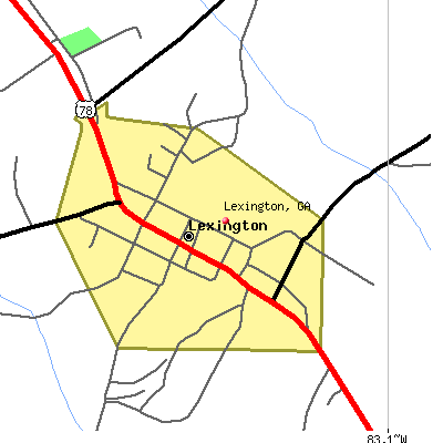 Lexington map