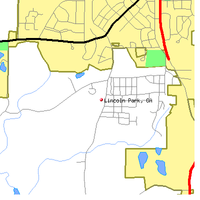 Lincoln Park map