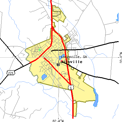 Louisville map