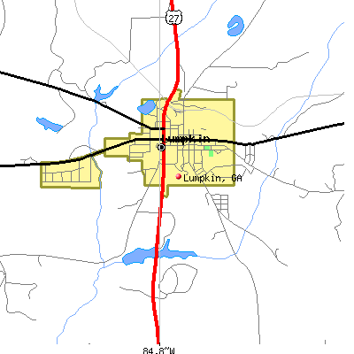 Lumpkin map