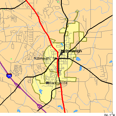 McDonough map