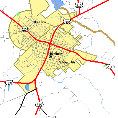 McRae map