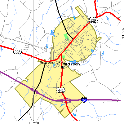 Madison map