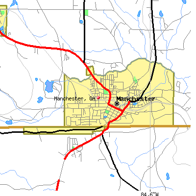 Manchester map