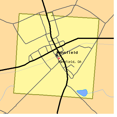 Mansfield map