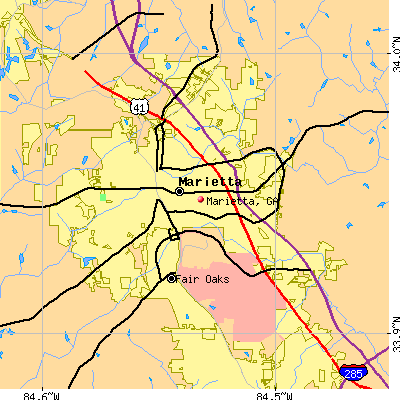Marietta map