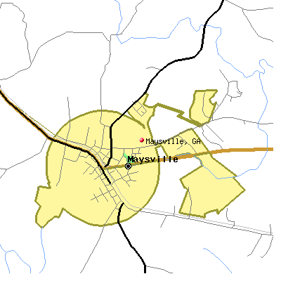 Maysville map
