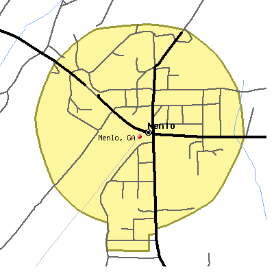 Menlo map