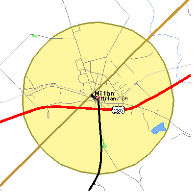 Milan map