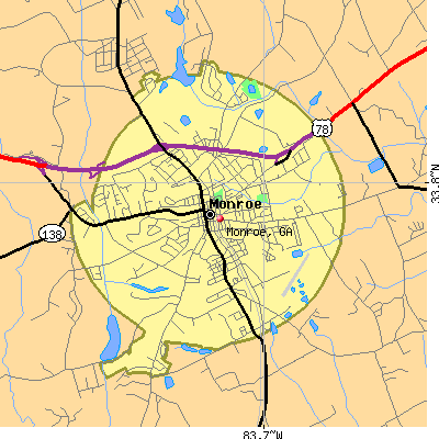 Monroe map