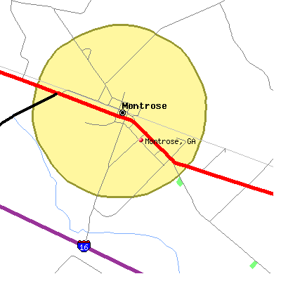 Montrose map