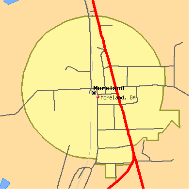 Moreland map