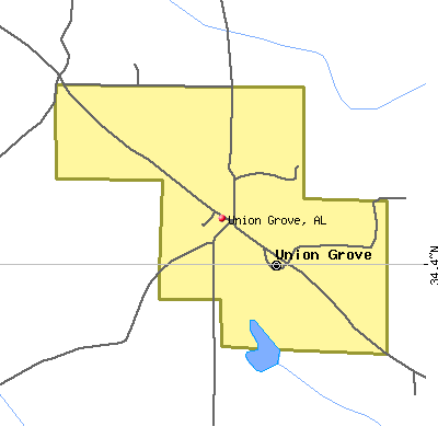 Union Grove map