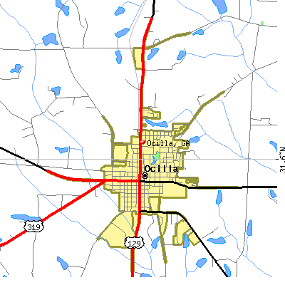 Ocilla map