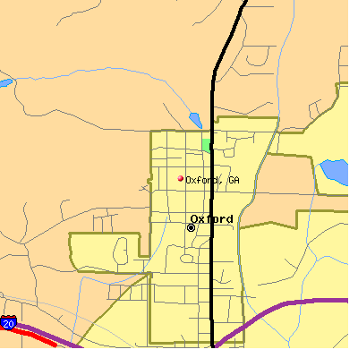 Oxford map