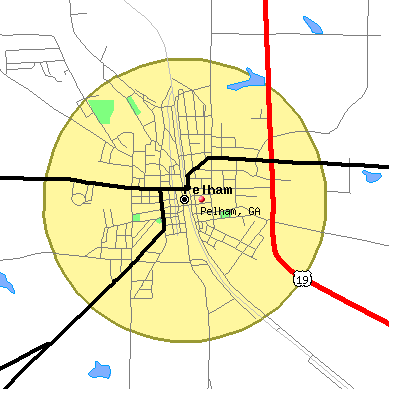 Pelham map