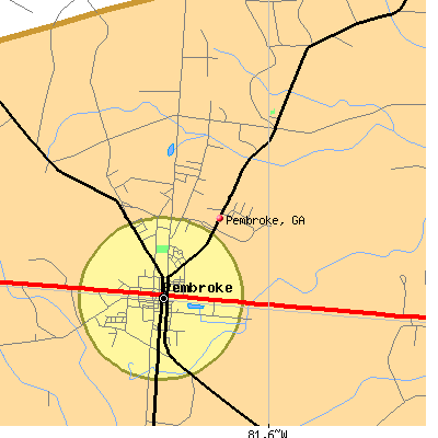Pembroke map